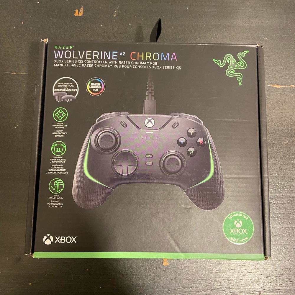 Razer Wolverine V2 Chroma XBOX Controller